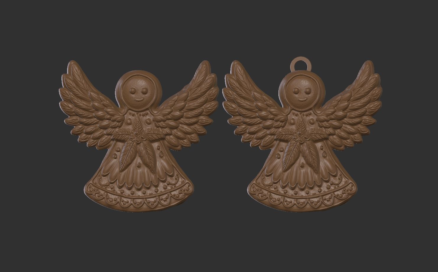 Angle cookie treedecor 2 3D print model_5