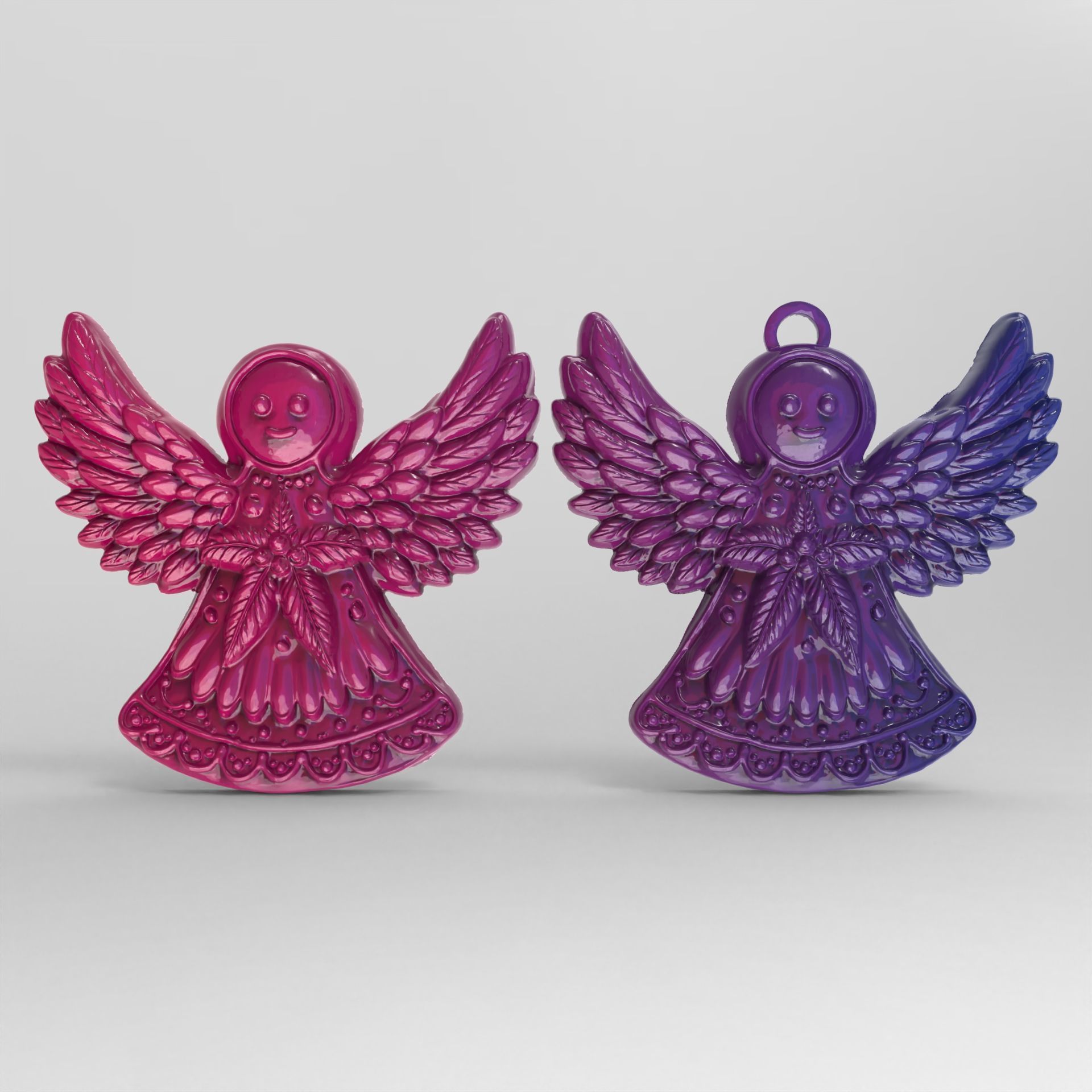 Angle cookie treedecor 2 3D print model_3