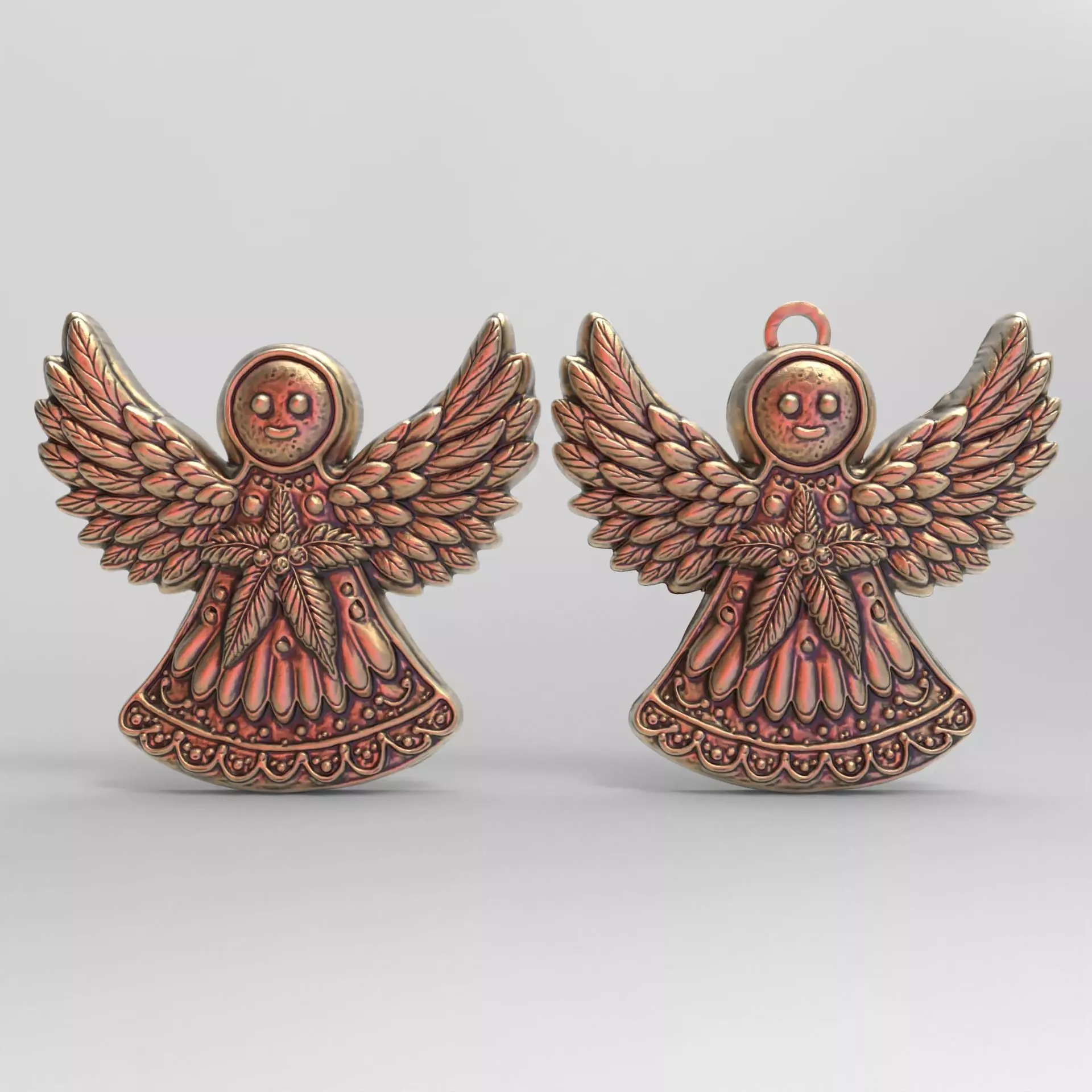 Angle cookie treedecor 2 3D print model_0