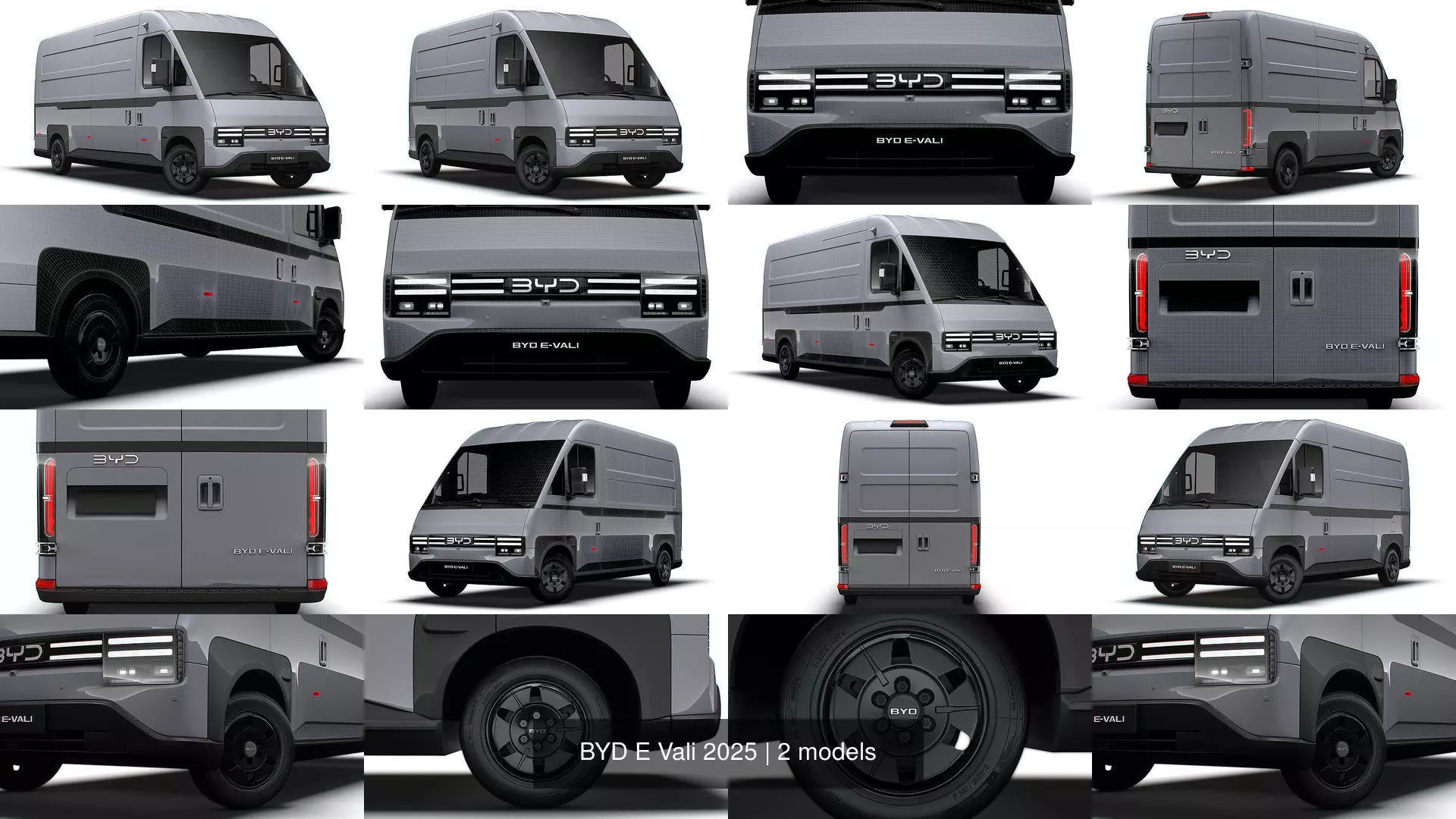 BYD E Vali 2025 3D Model Collection_0