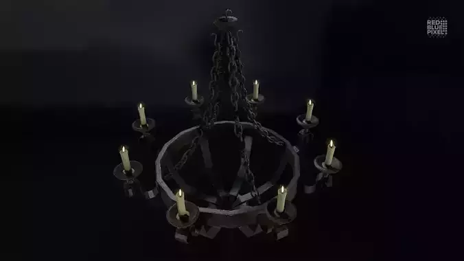 Medieval Chandelier 03