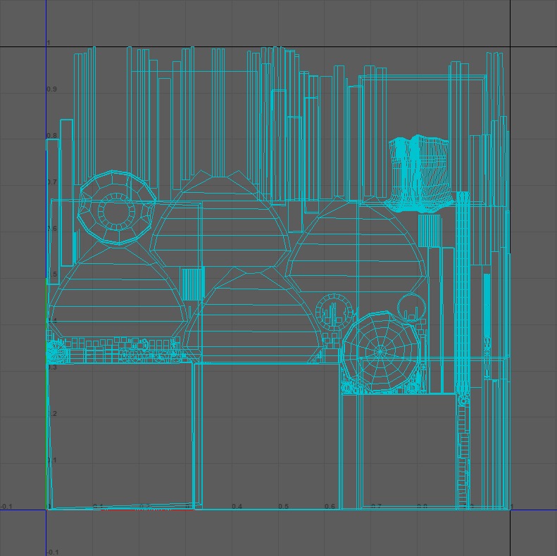 Medieval Lantern 01 Low-poly 3D model_7