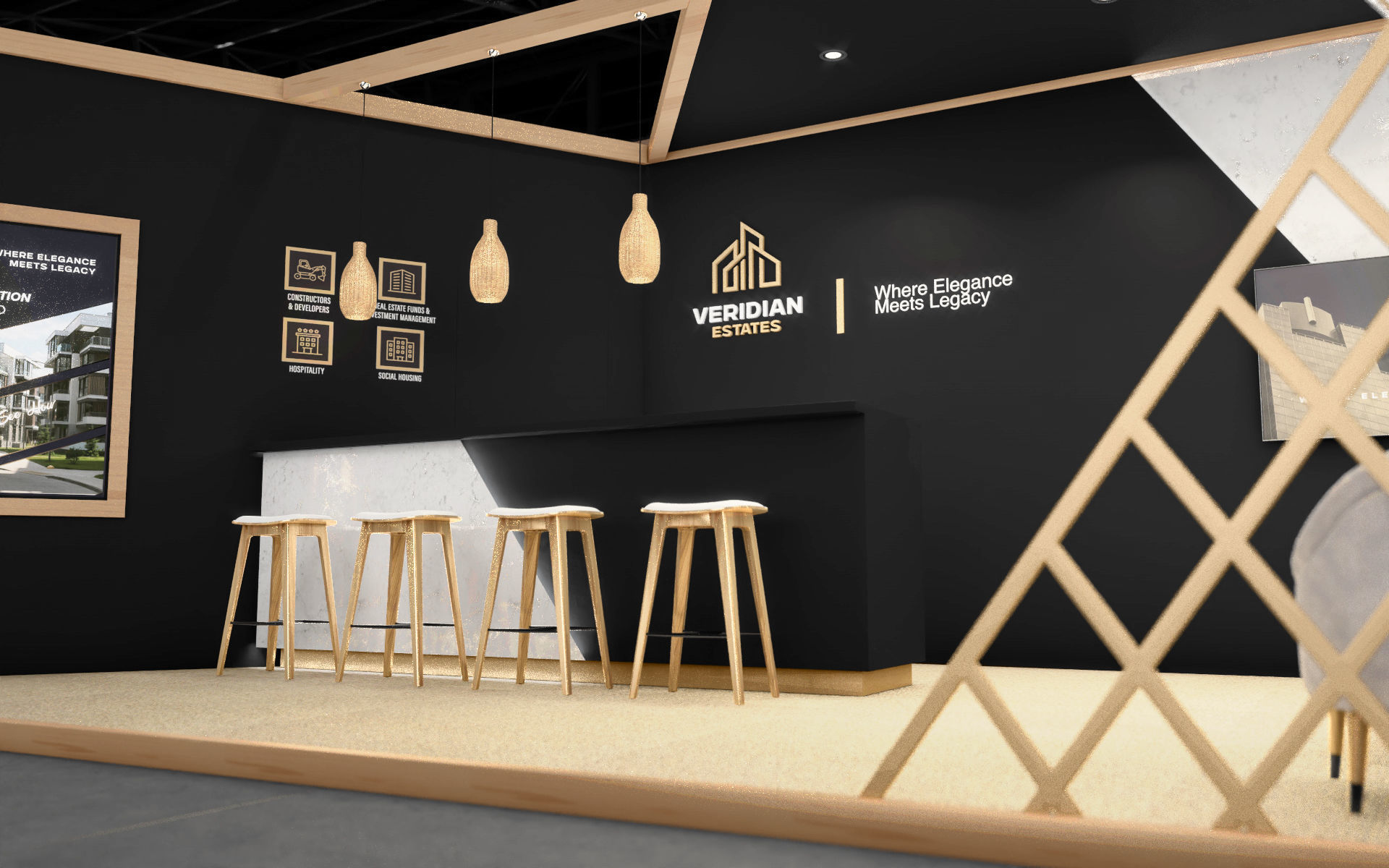 3D Exhibition stand Real Estate 3D model_13