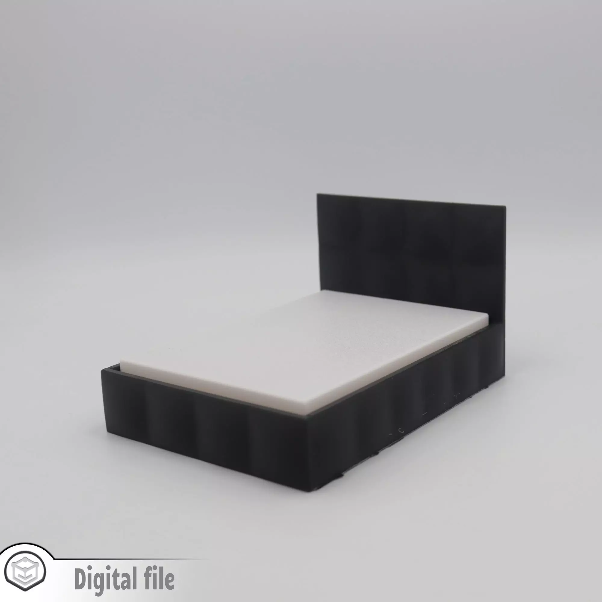 Classic bed design 1 3D print model_0