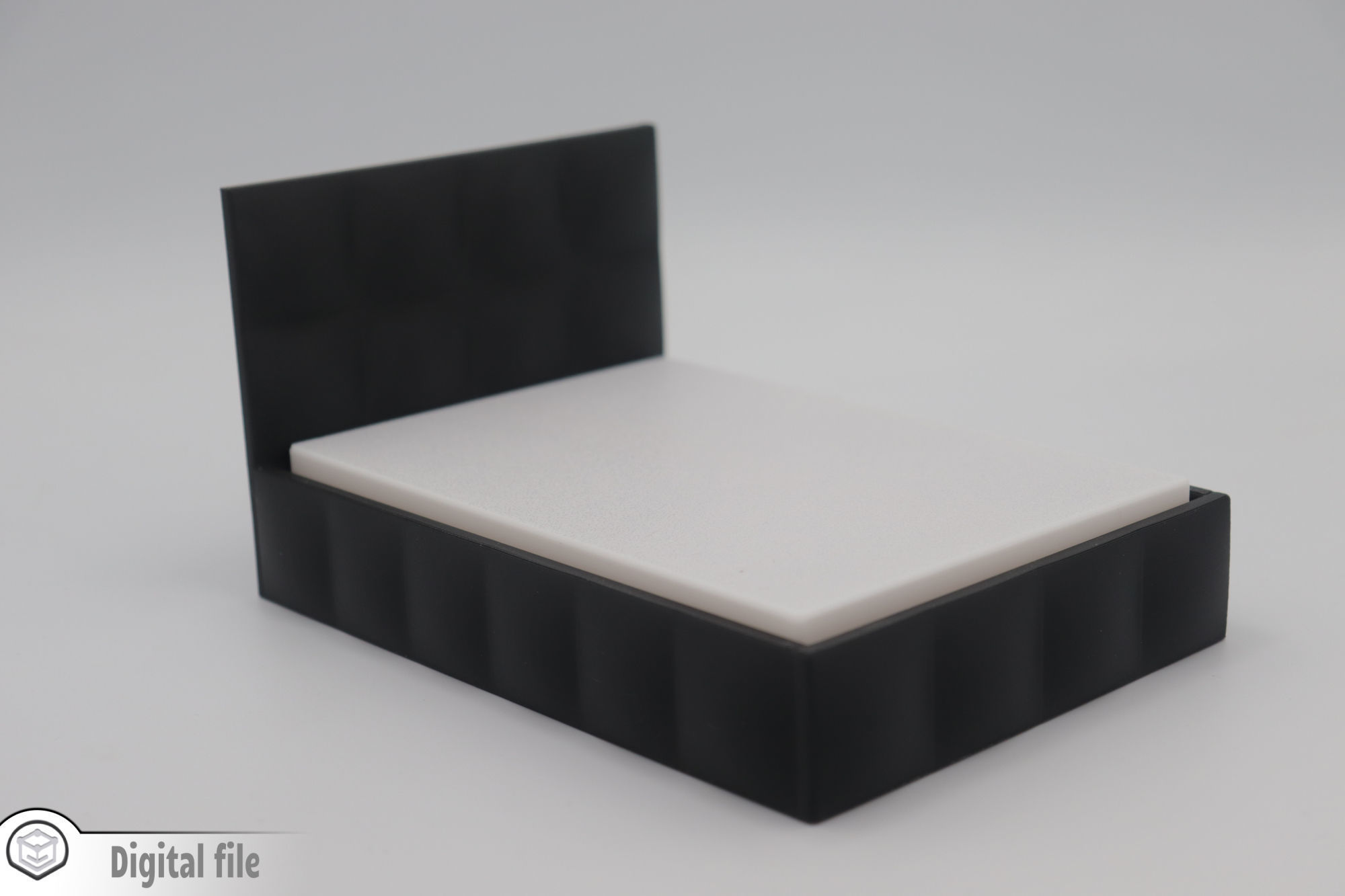 Classic bed design 1 3D print model_2