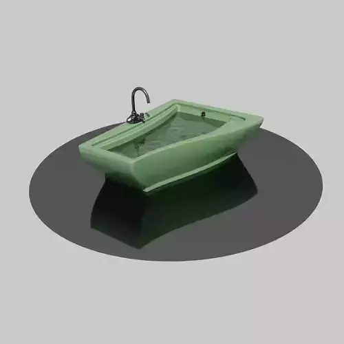 designer corner bathtub