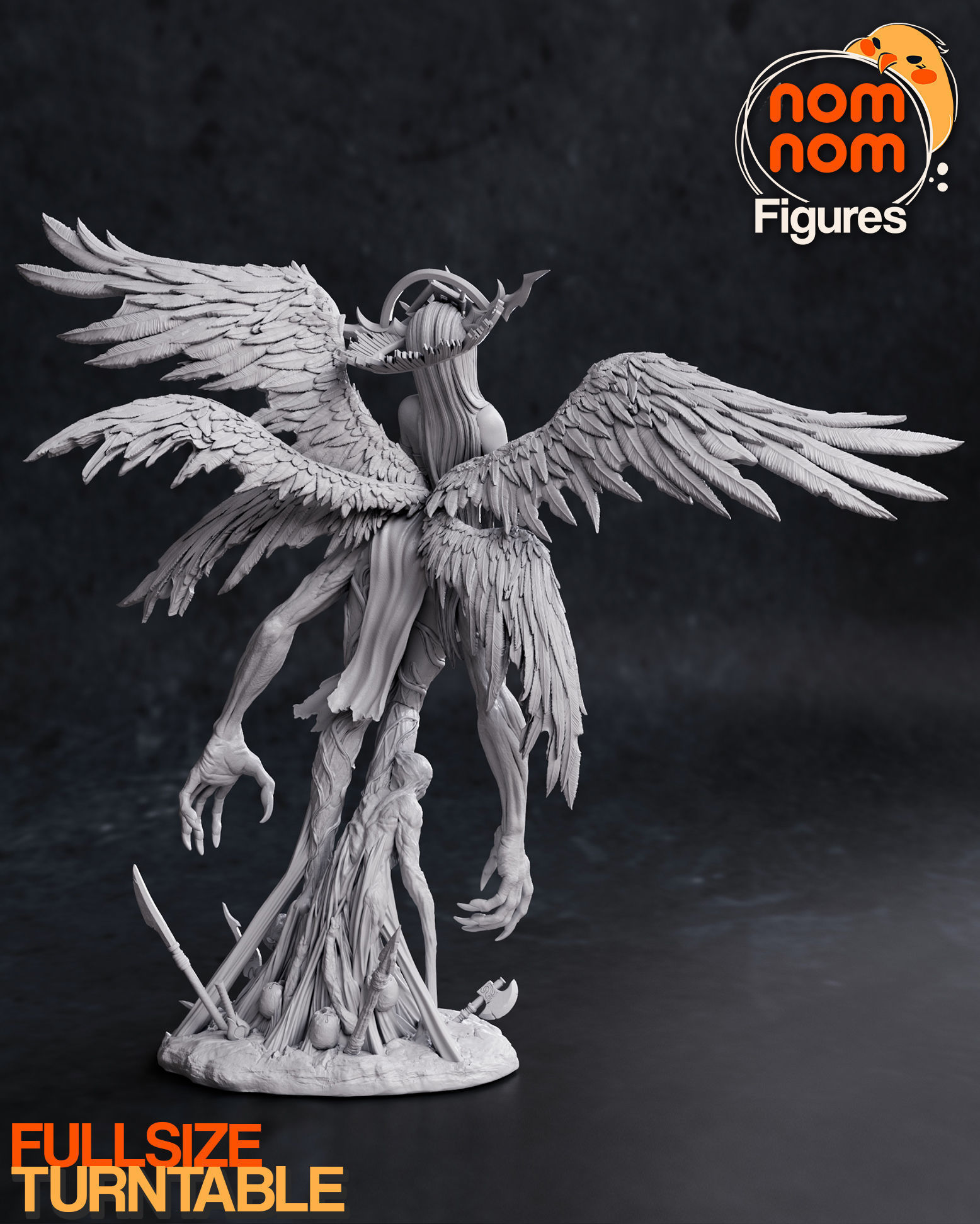 Zhazel - Nomnom Original Character 3D print model_3
