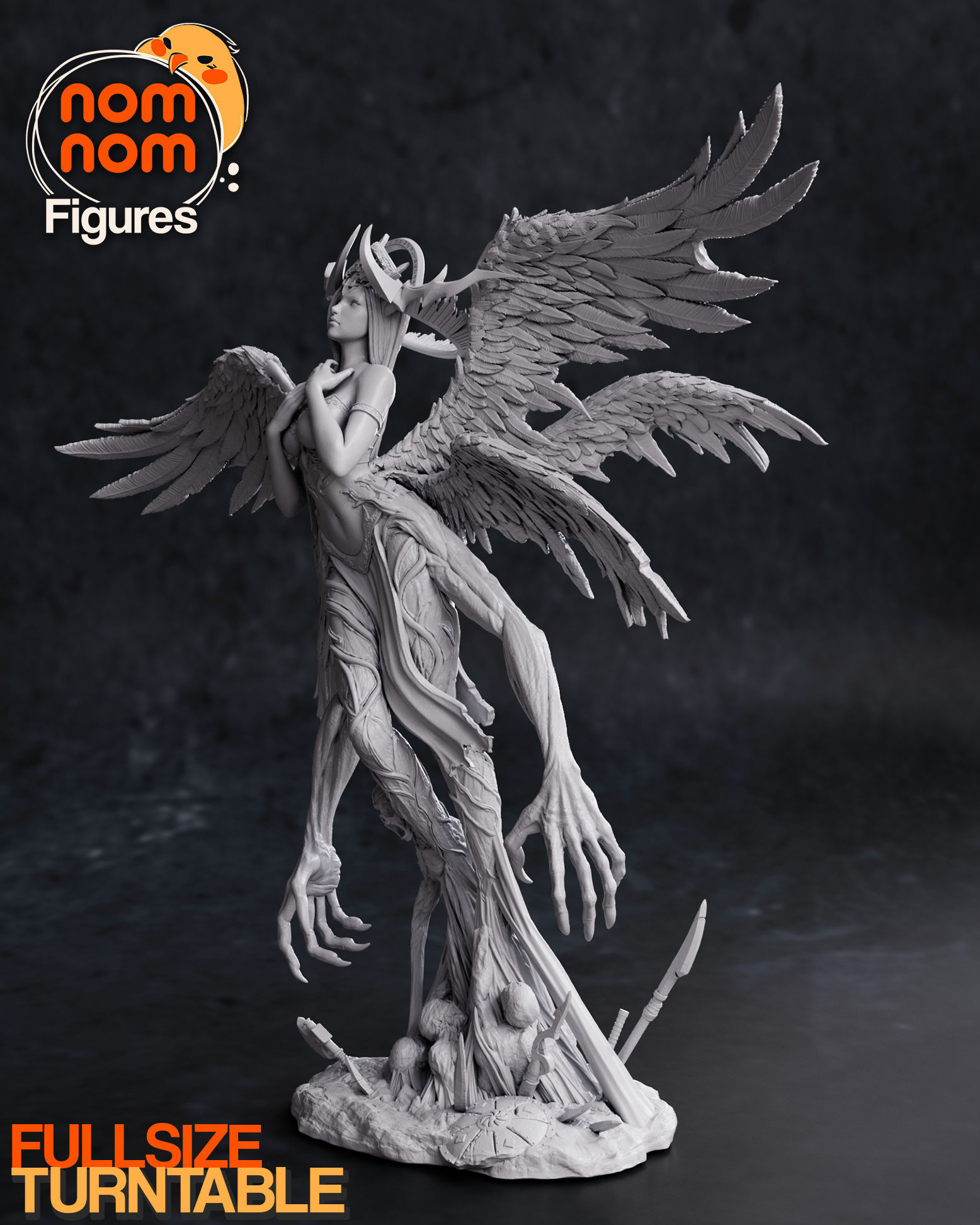 Zhazel - Nomnom Original Character 3D print model_5