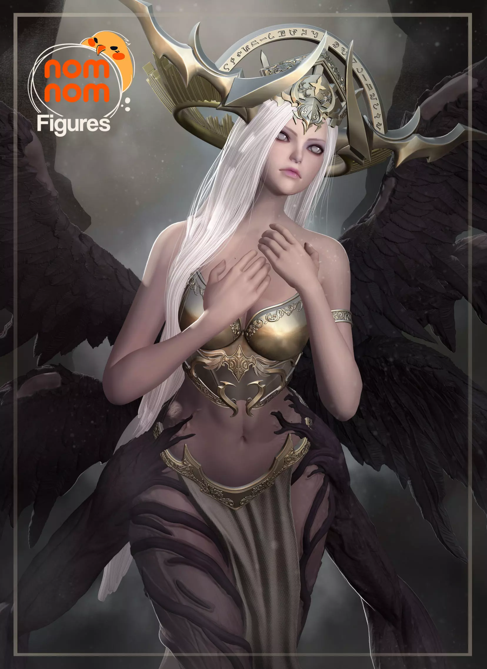 Zhazel - Nomnom Original Character 3D print model_0