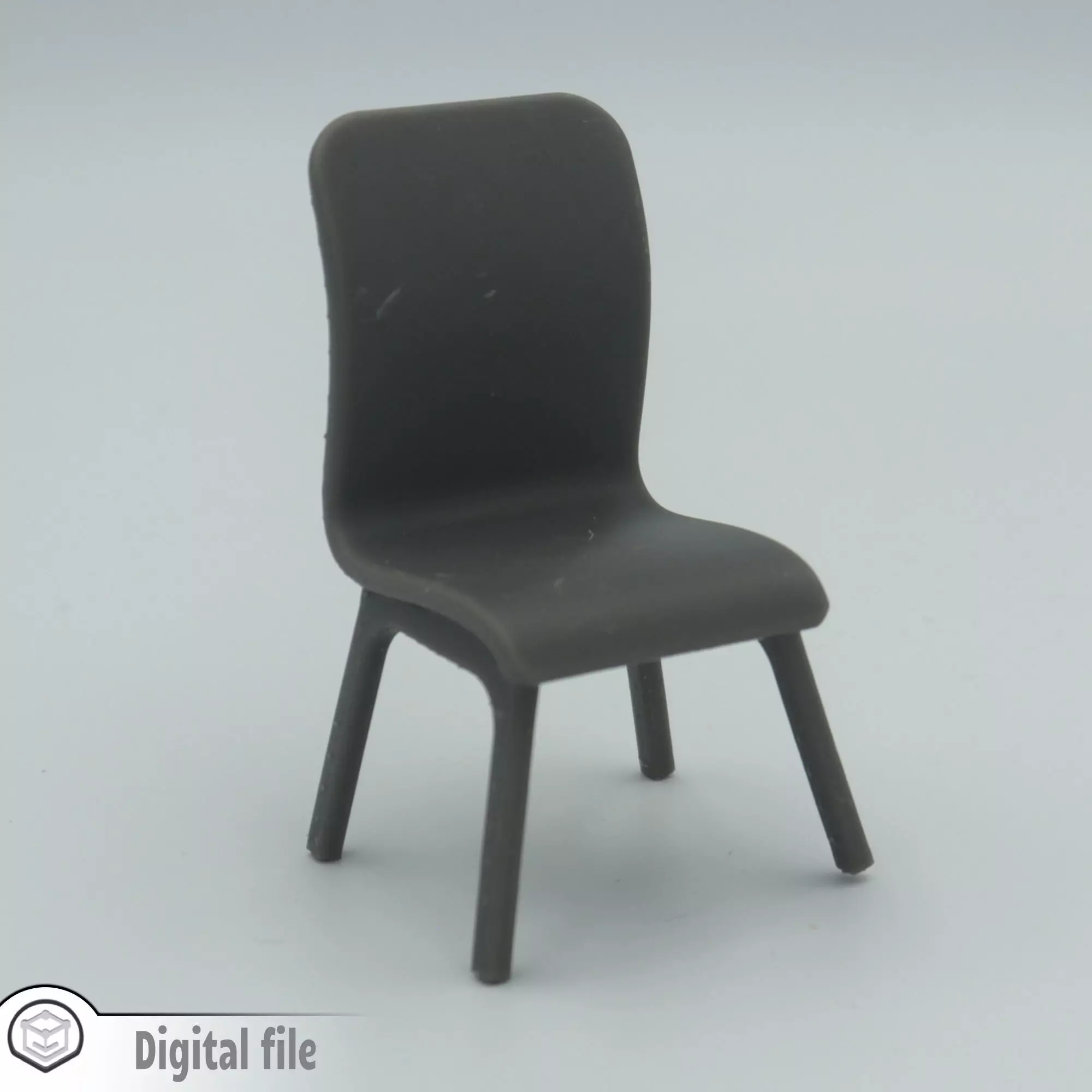 Dining room chair Ikea inspired  3D print model_0