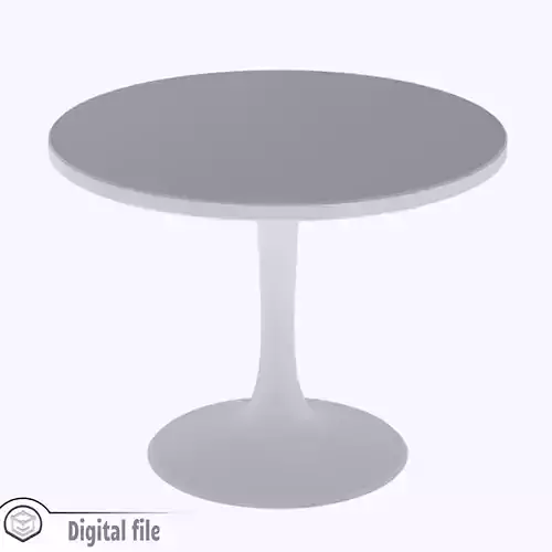 miniature dollhouse Bar Round table 