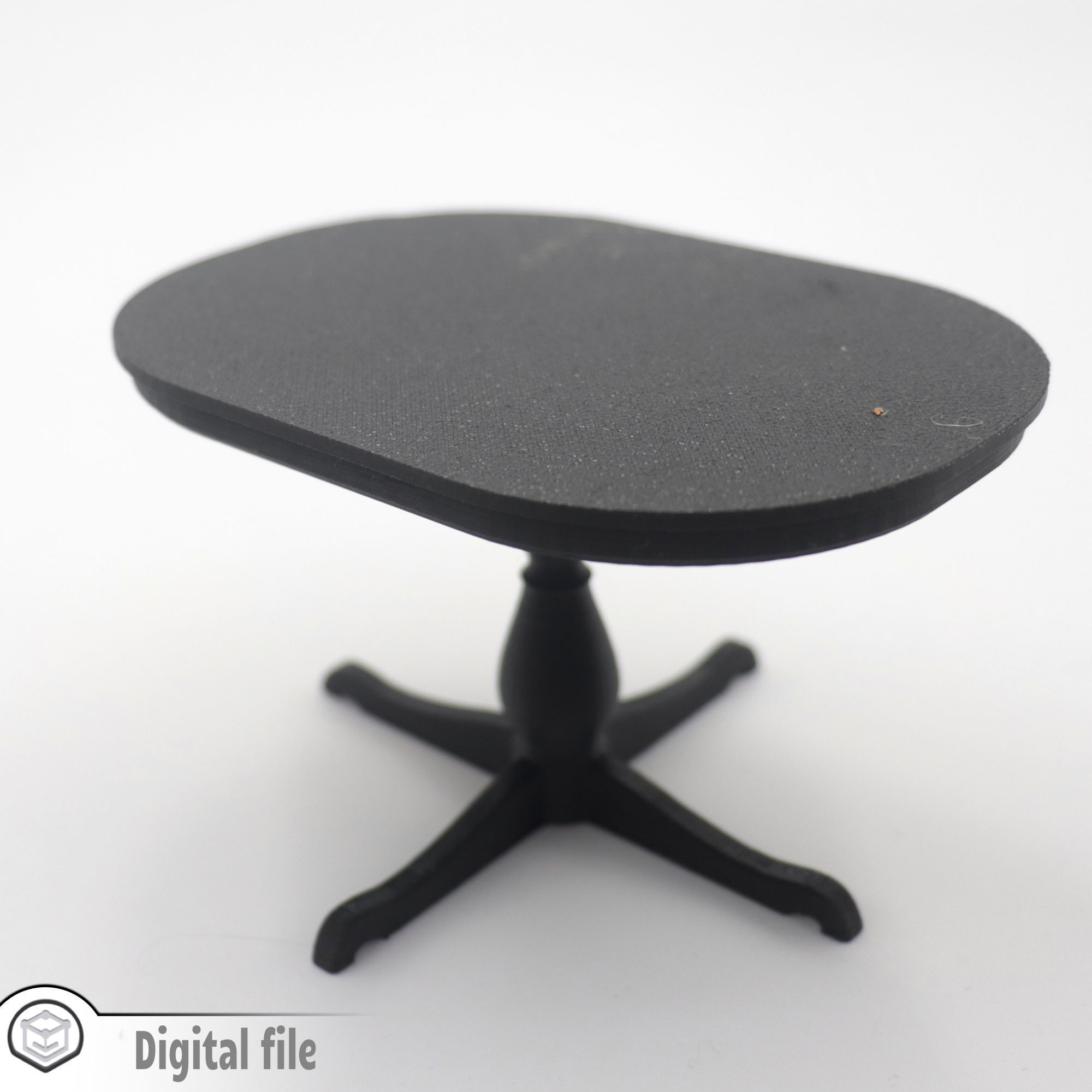 dollhouse Vintage Table inspired 3D print model_1