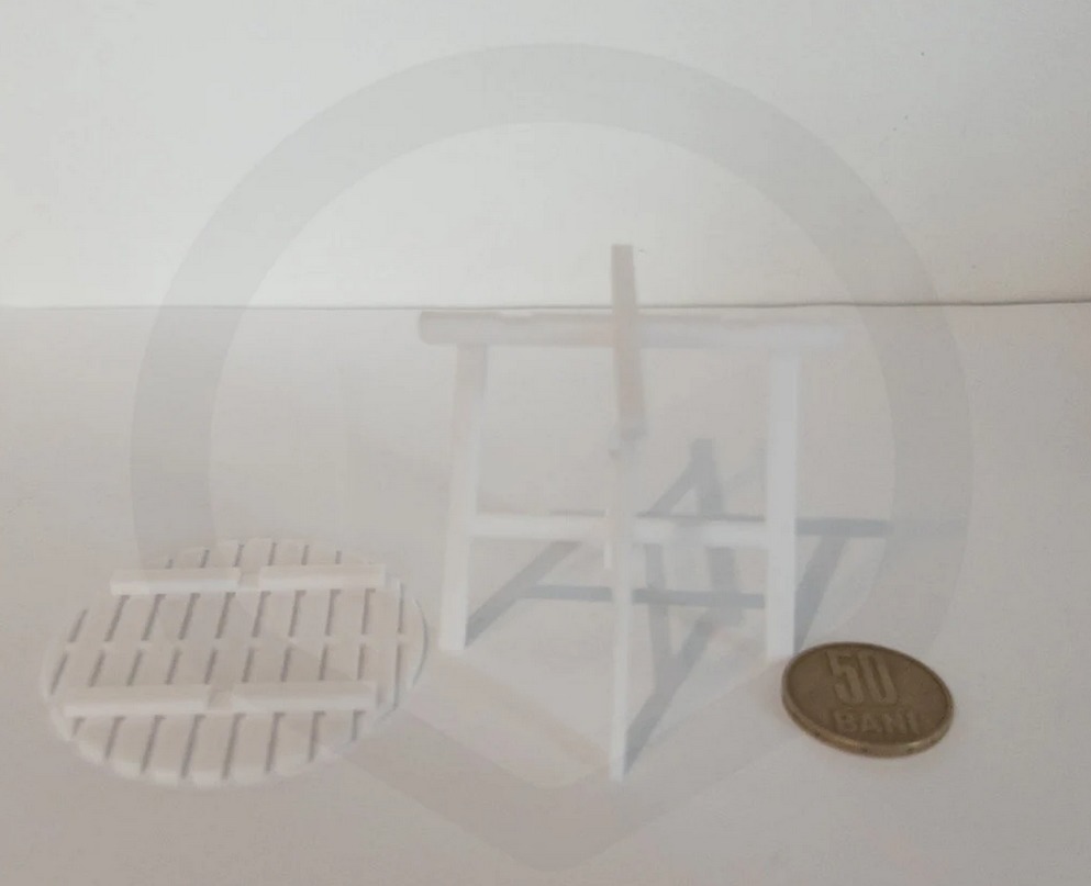 miniature Indoor outdoor table Ikea inspired  3D print model_4