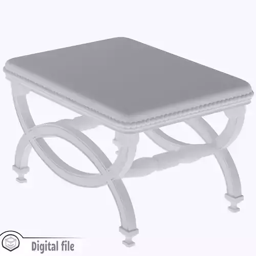 Living room stool style 2 vintage 