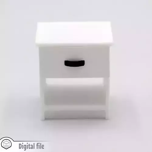 Nightstand with 1 drawer 