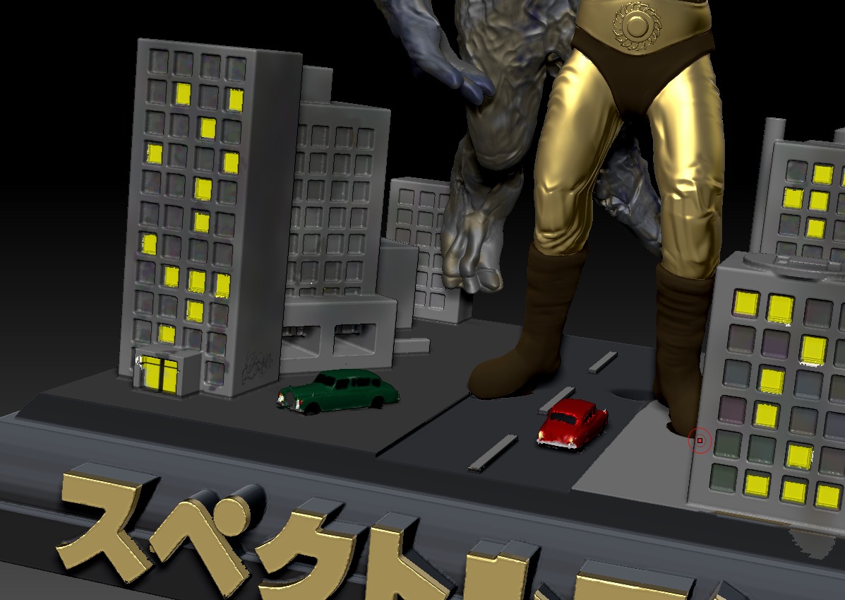 Spectreman - The Man-monster 3D print model_6