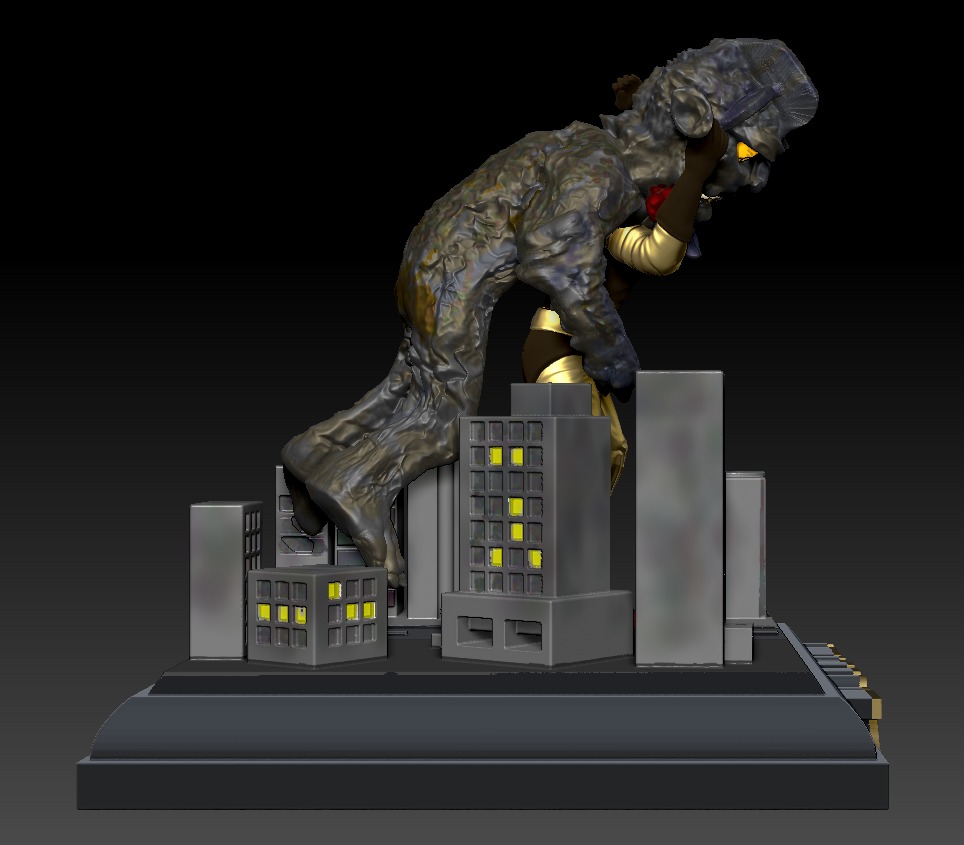 Spectreman - The Man-monster 3D print model_4