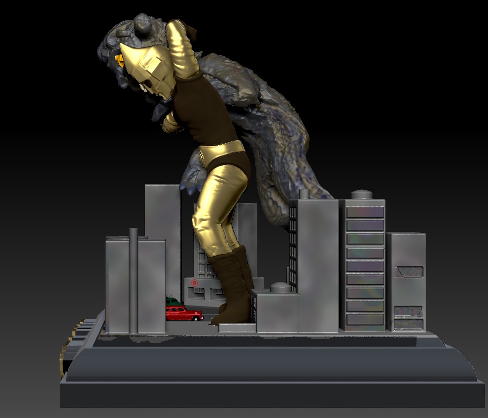 Spectreman - The Man-monster 3D print model_1