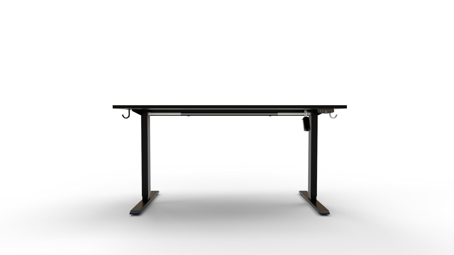 Adjustable Standing Desk 3D model_7