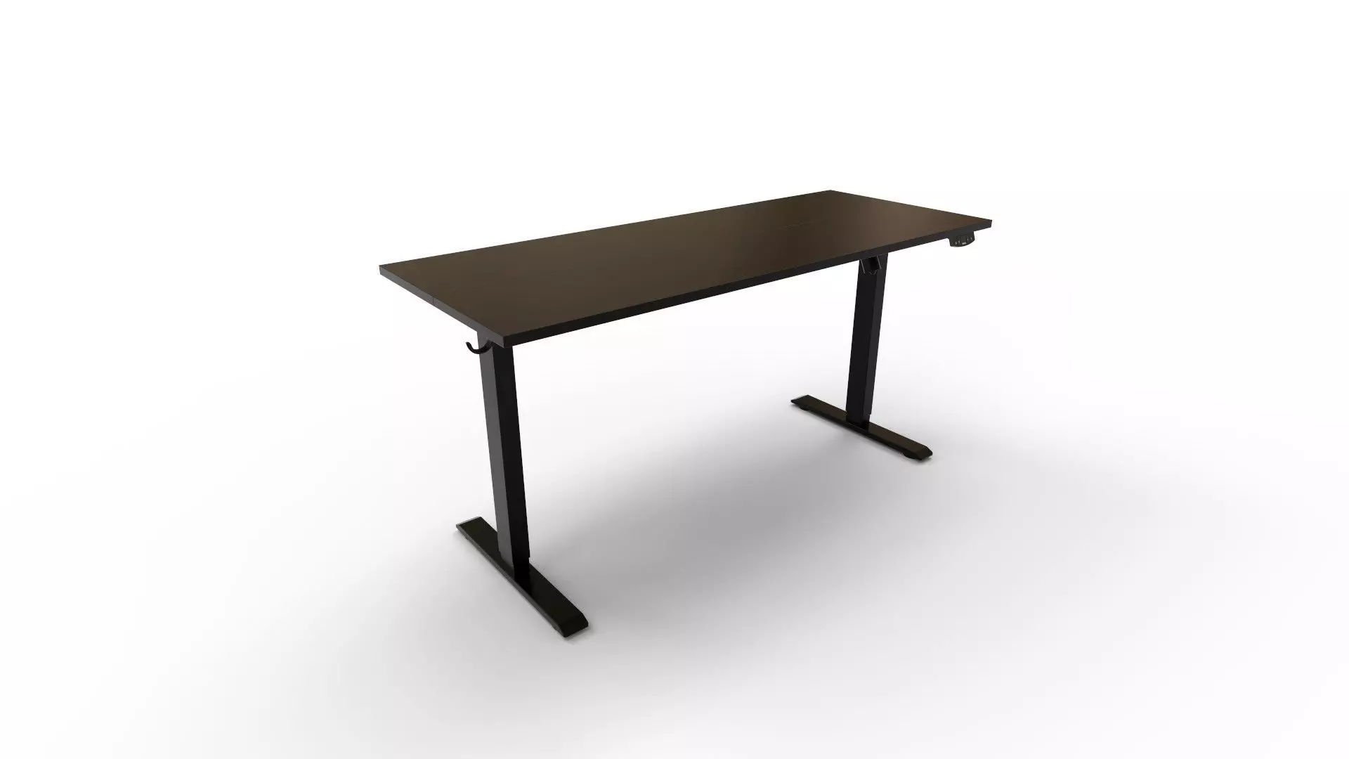Adjustable Standing Desk 3D model_0