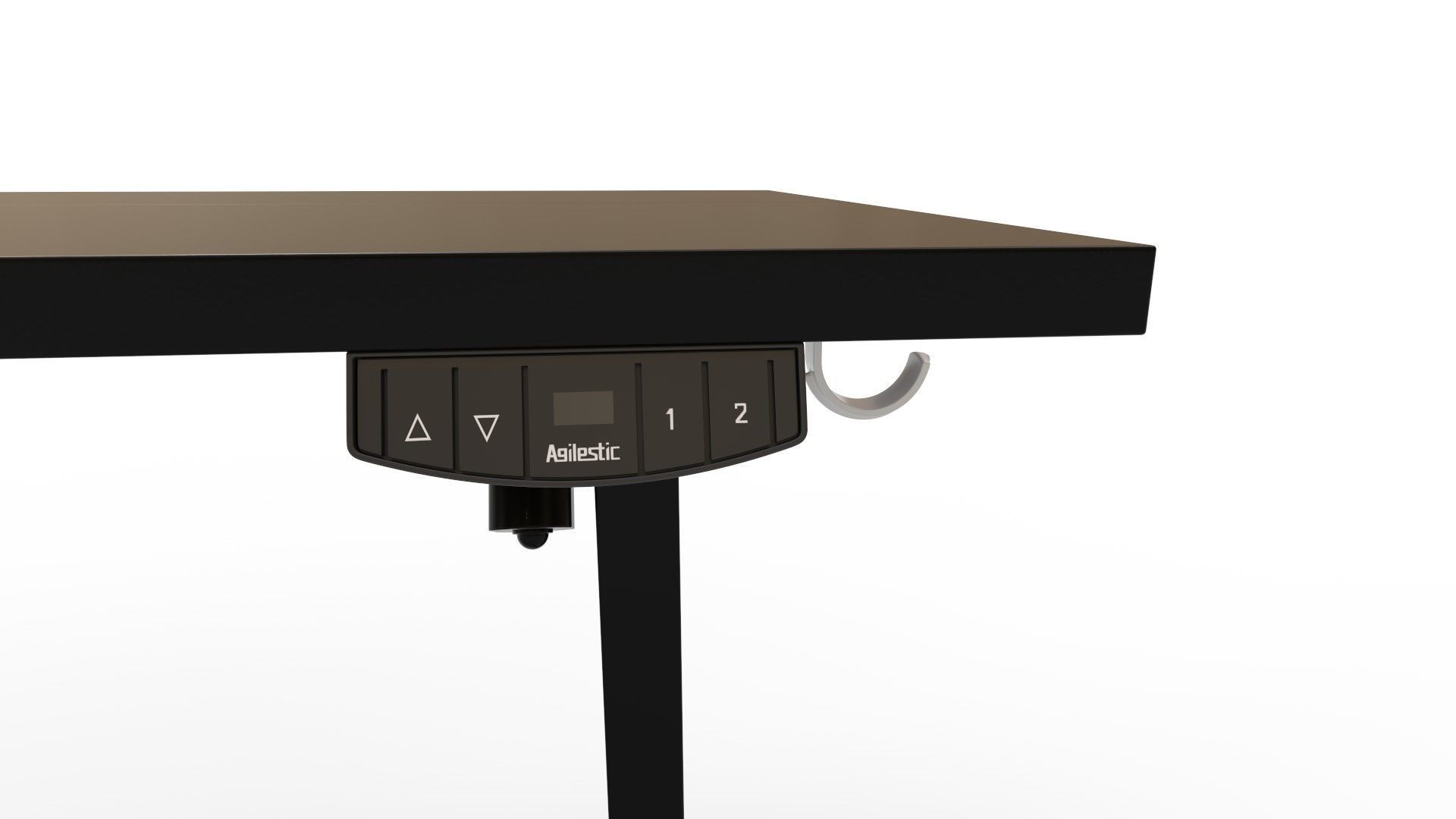 Adjustable Standing Desk 3D model_6