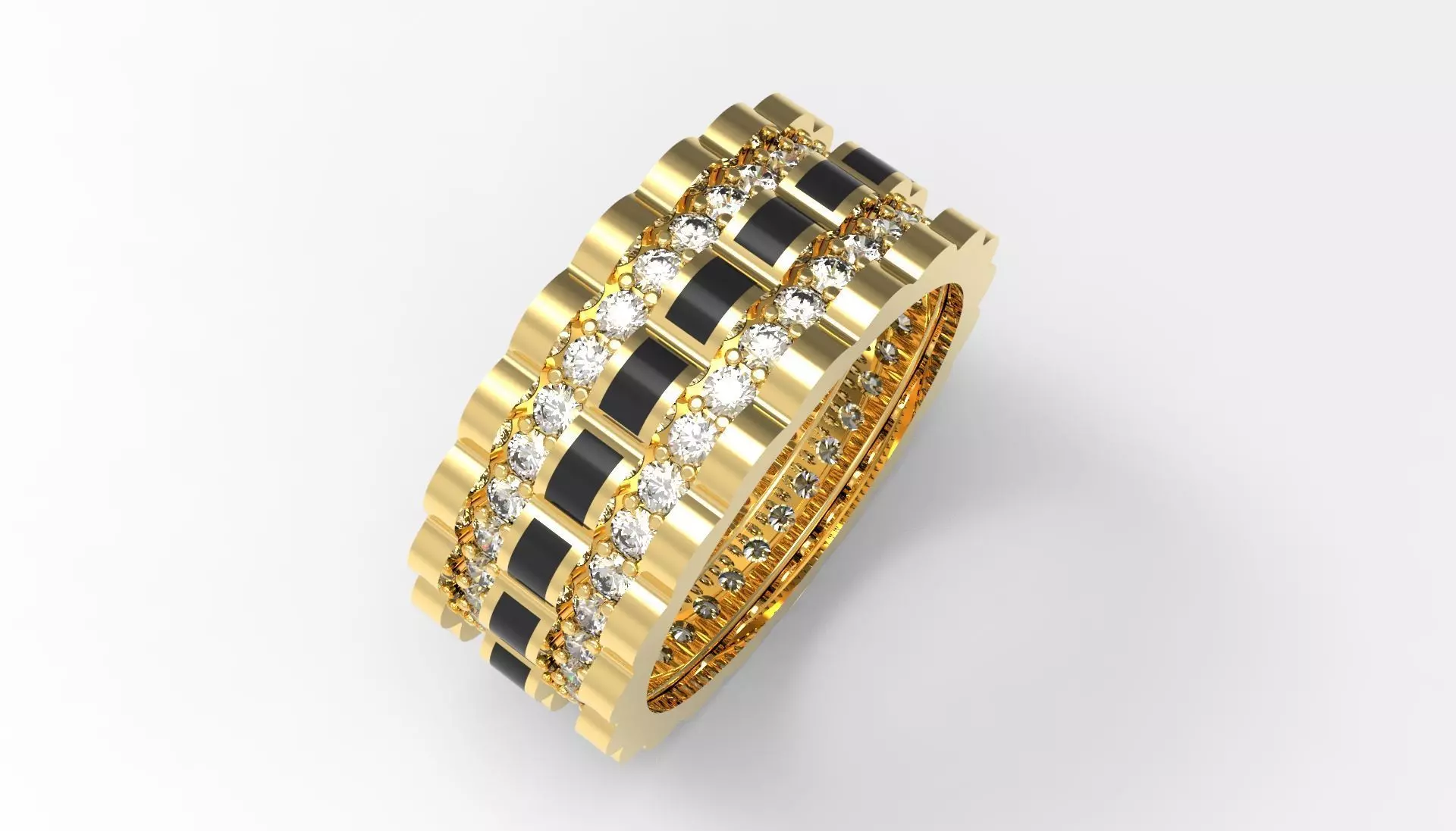 Gipsi ring 3D print model_0