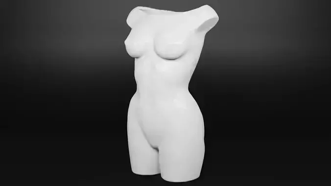 WOMAN BODY PENCIL HOLDER STL   WOMAN BODY VASE 3D print model 3D print model