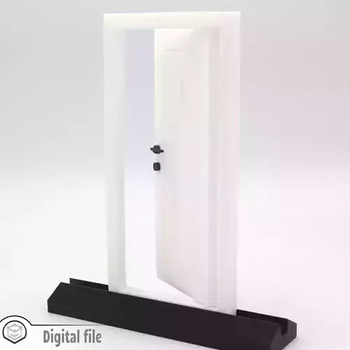 Functional Door style 5 multi-color and multi-material features 