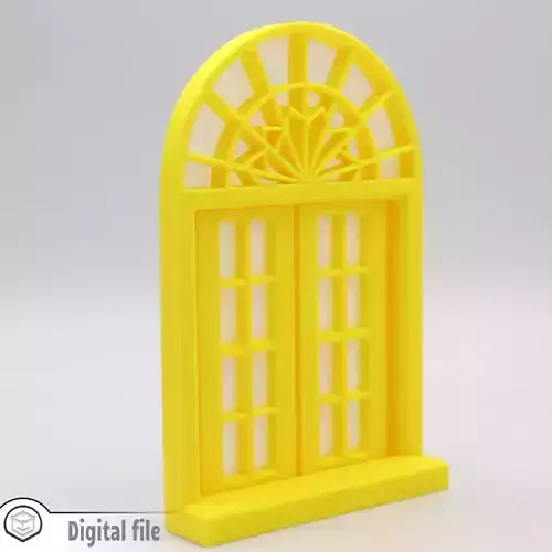 Functional Double windows style 6 multi-color