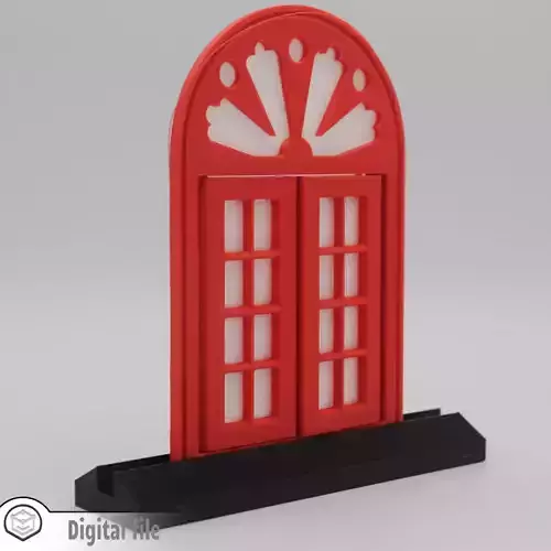 Functional Double windows style 8 multi-color 