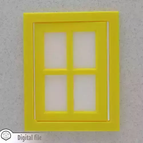 Functional Single window style 3 multi-color and multi-material 