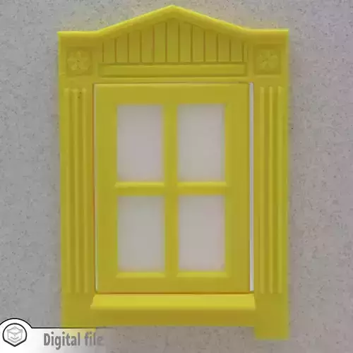 Functional Single window style 4 multi-color and multi-material 