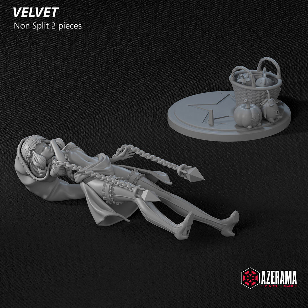 Velvet STL Ready for 3D Printing 3D print model_9