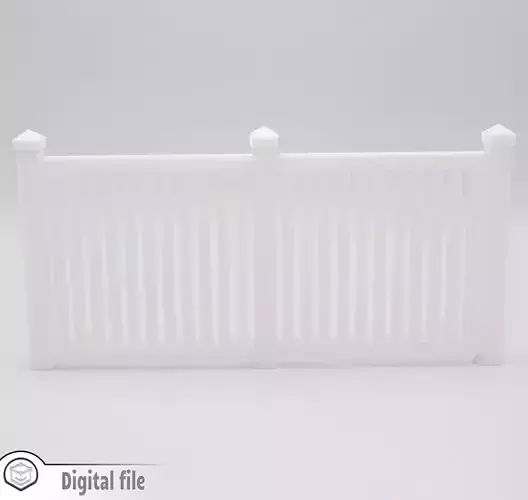 miniature High fence 3 modular 
