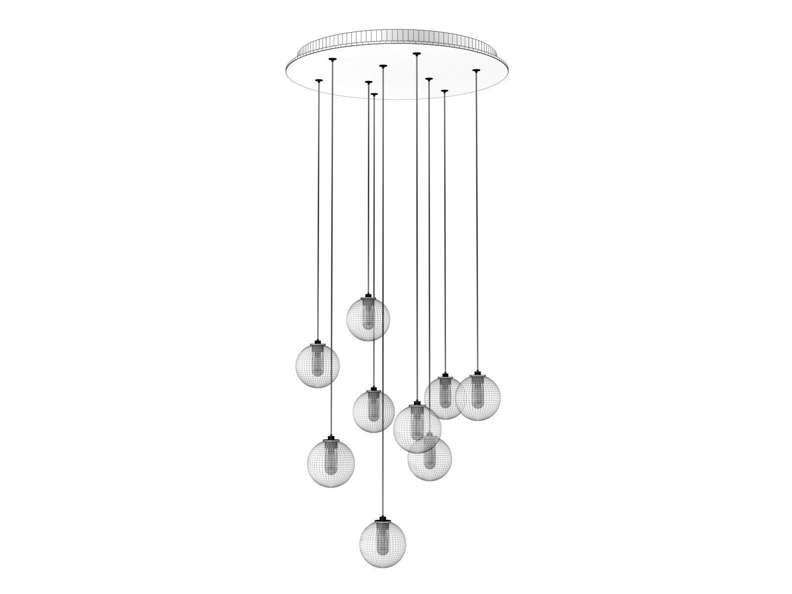 Calot Ceiling Lamp 3D model_7
