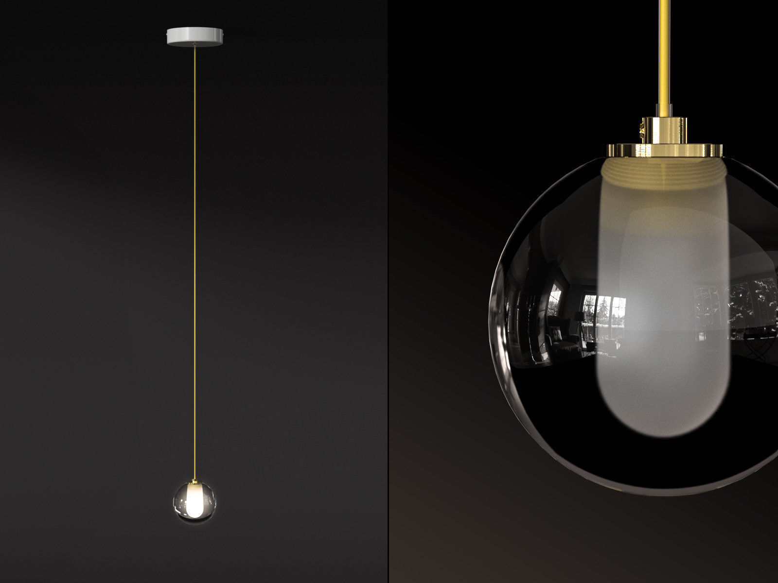 Calot Ceiling Lamp 3D model_2
