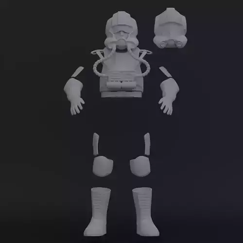 Clone Pilot ROTS Kit - One12 - STL files