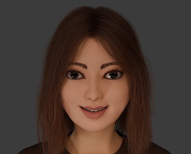 Girl Model  3D model