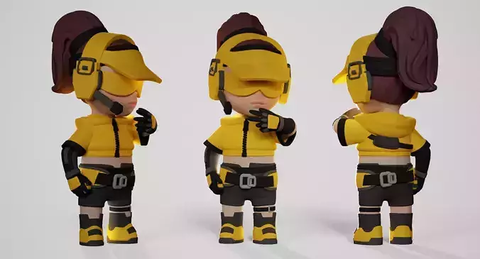 Hollowpoint FragPunk Chibi