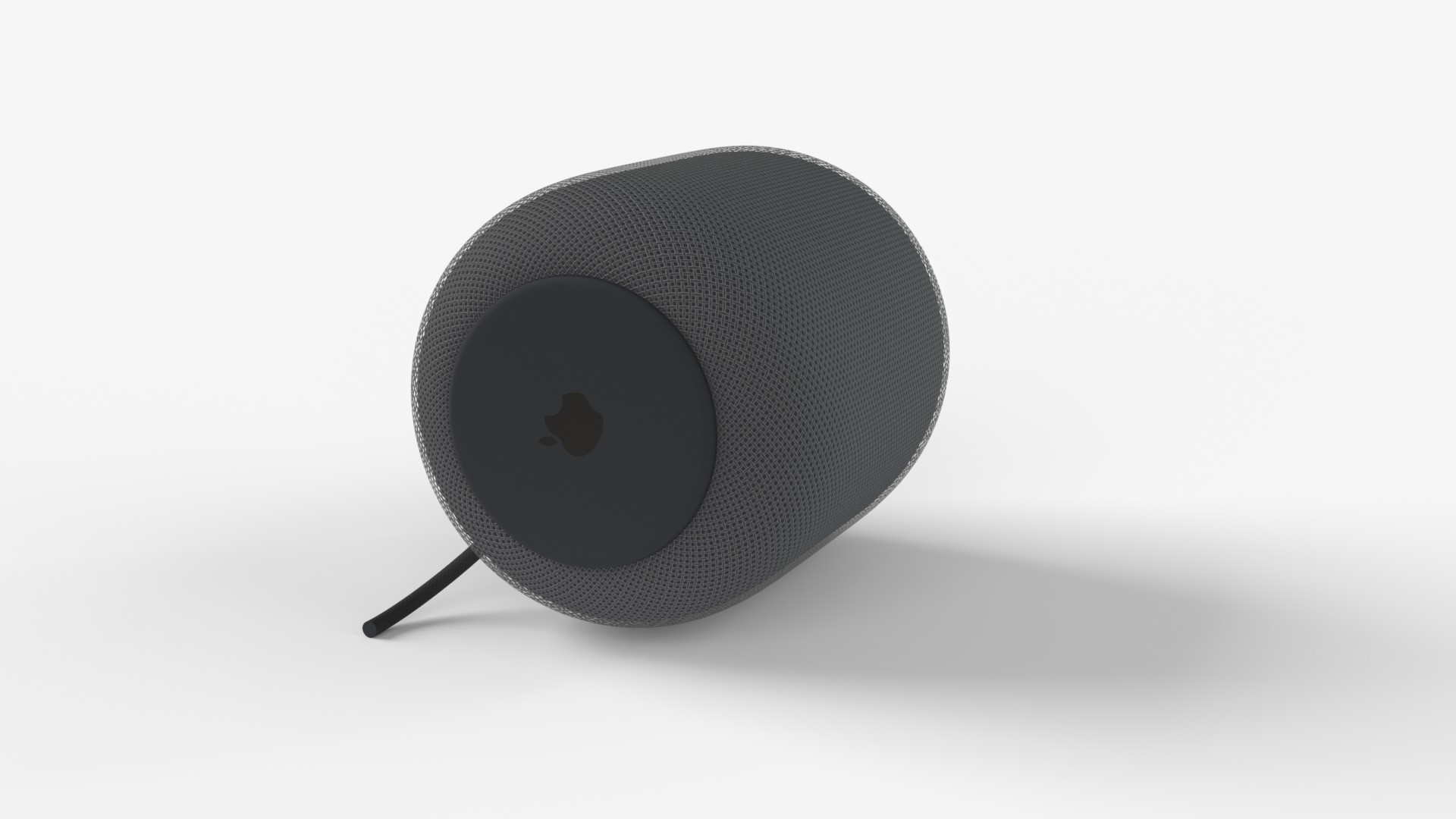Apple HomePod 2024 Midnight 3D model_5