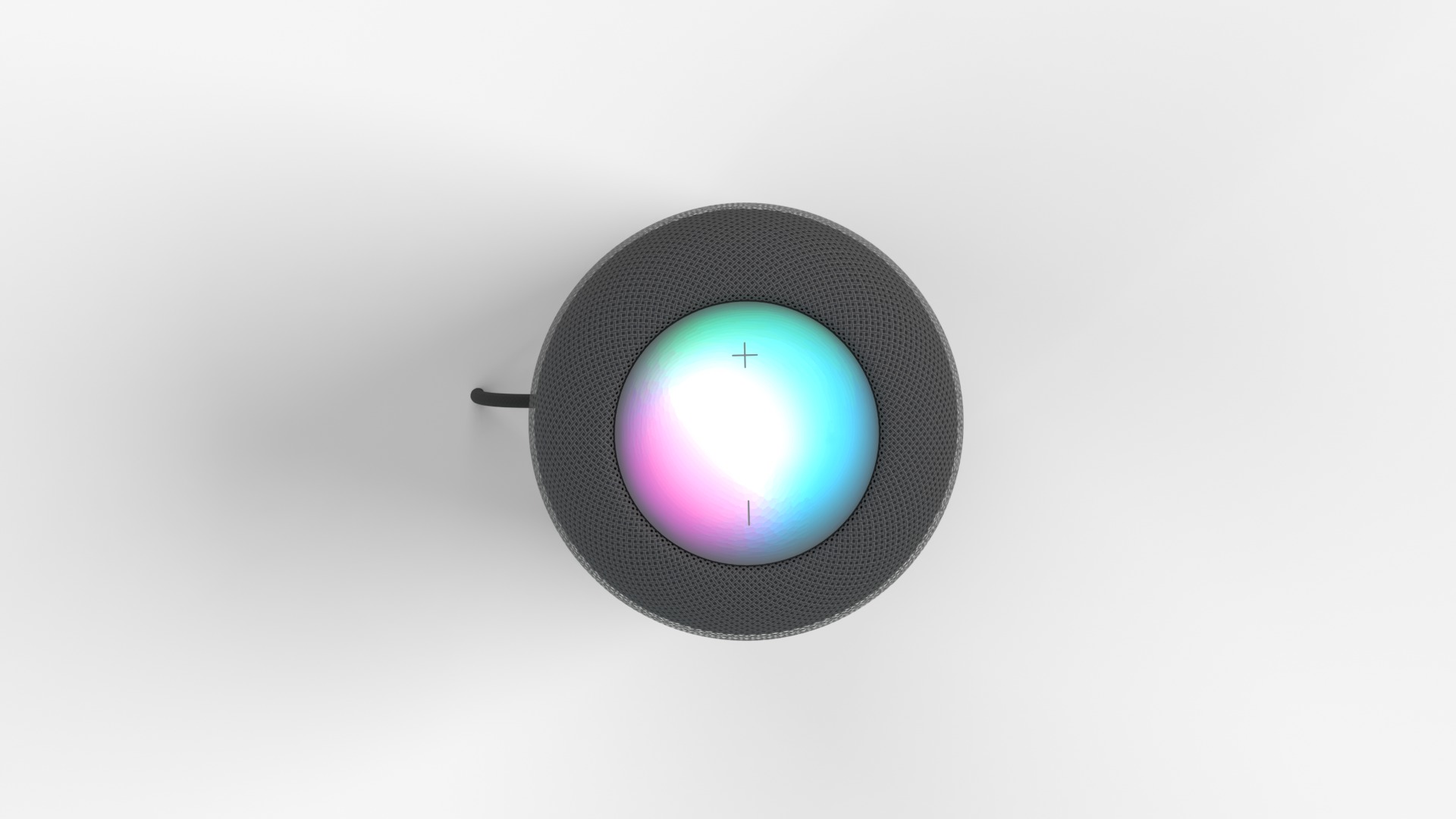 Apple HomePod 2024 Midnight 3D model_3