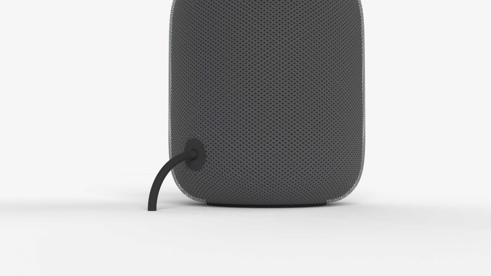 Apple HomePod 2024 Midnight 3D model_6
