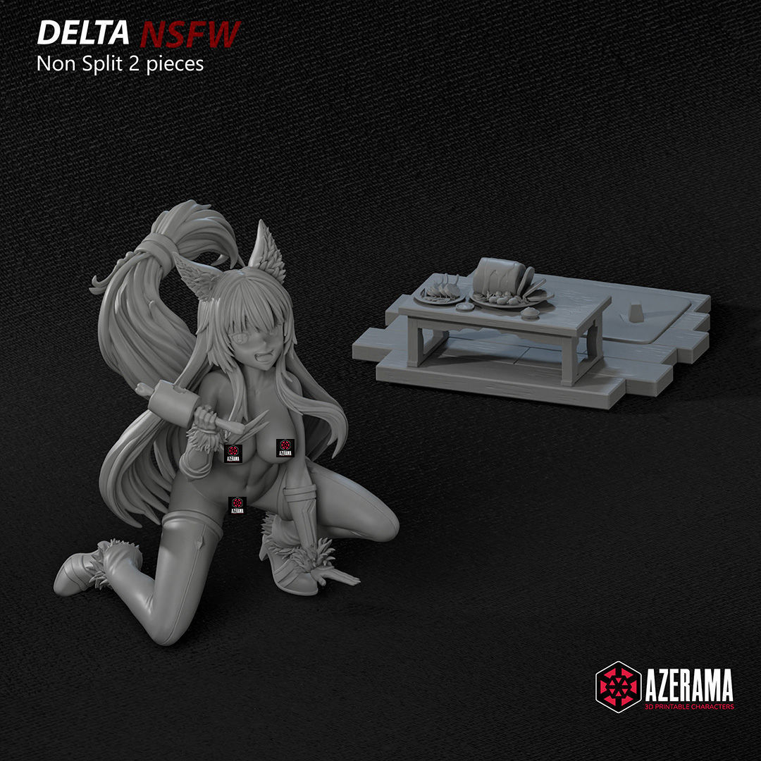 Delta NSFW STL Ready for 3D Printing 3D print model_9