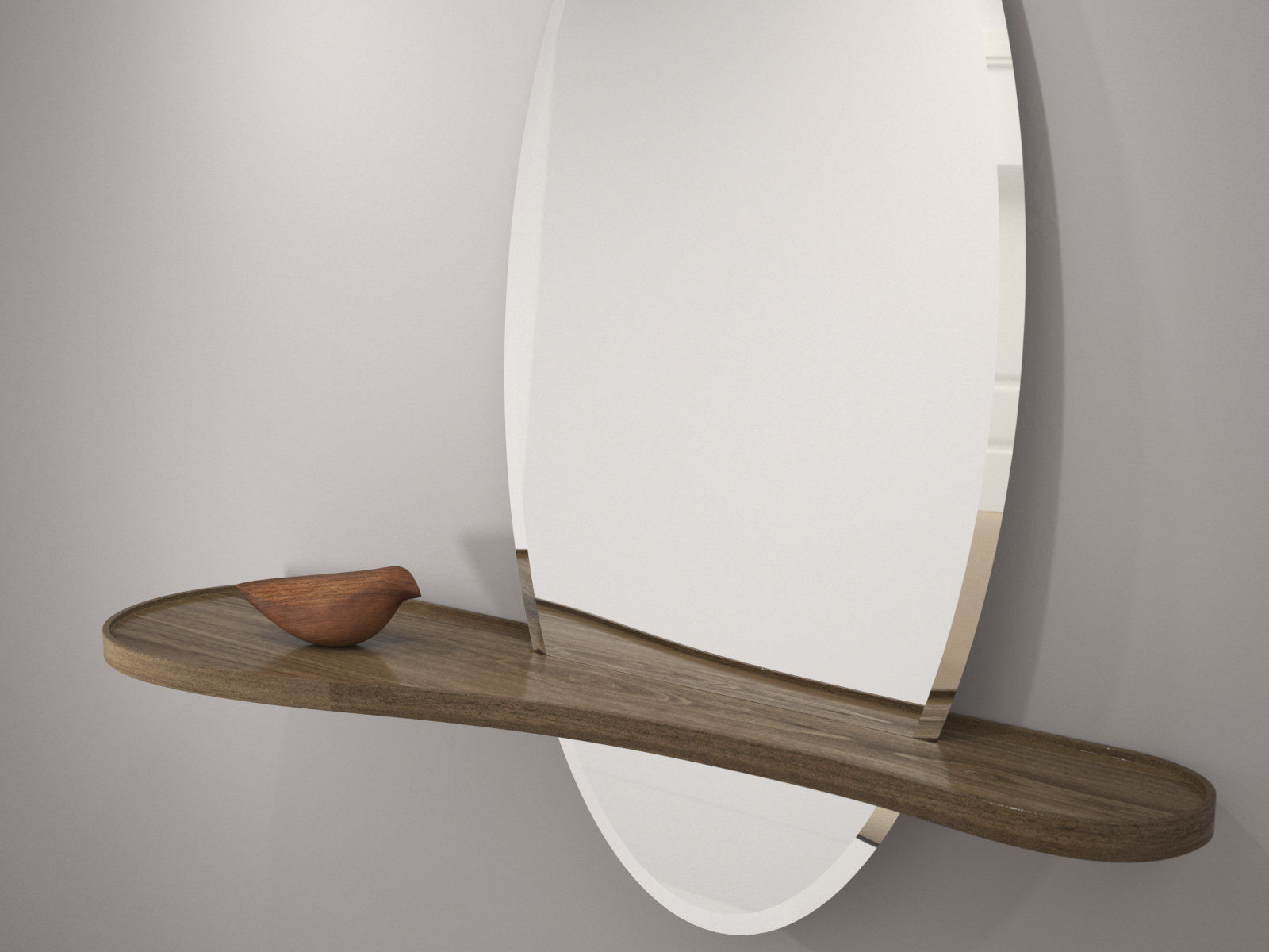 Bienvenue Mirror 3D model_1