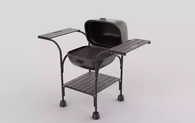 Mini Barrel Charcoal Grill