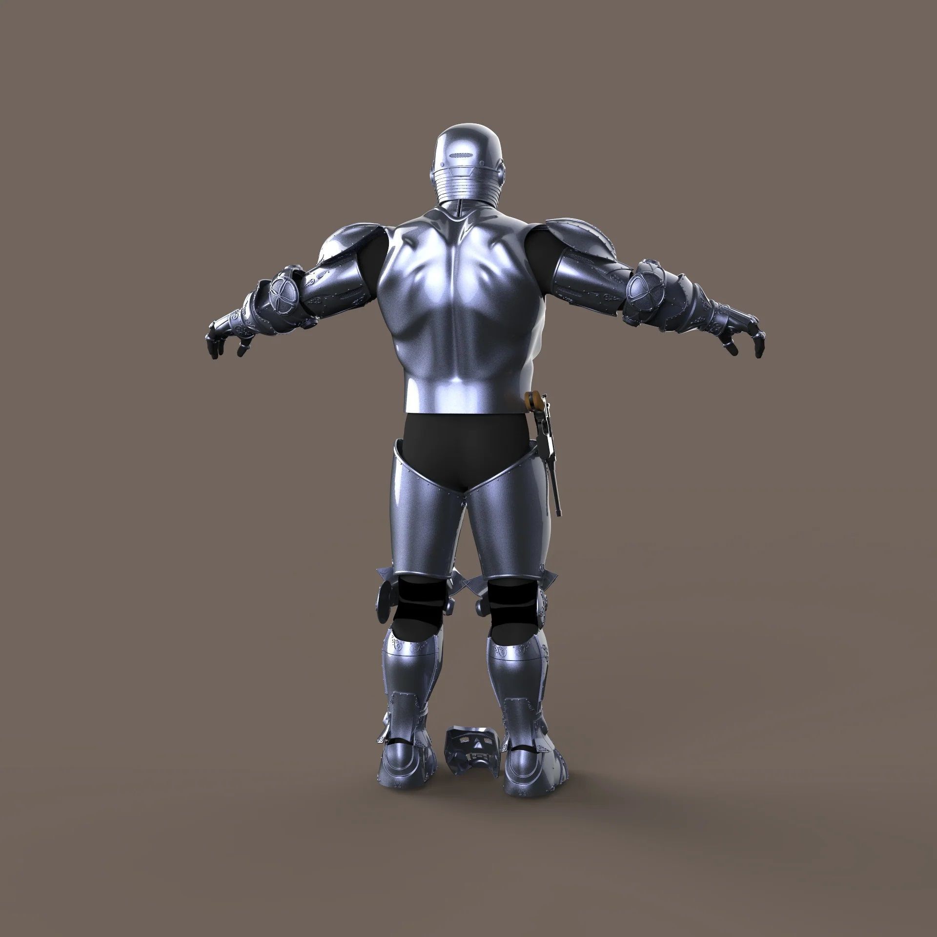 Dr Doom Full Armor from Legendary Series 3D Model Ready to Print 3D print model_5