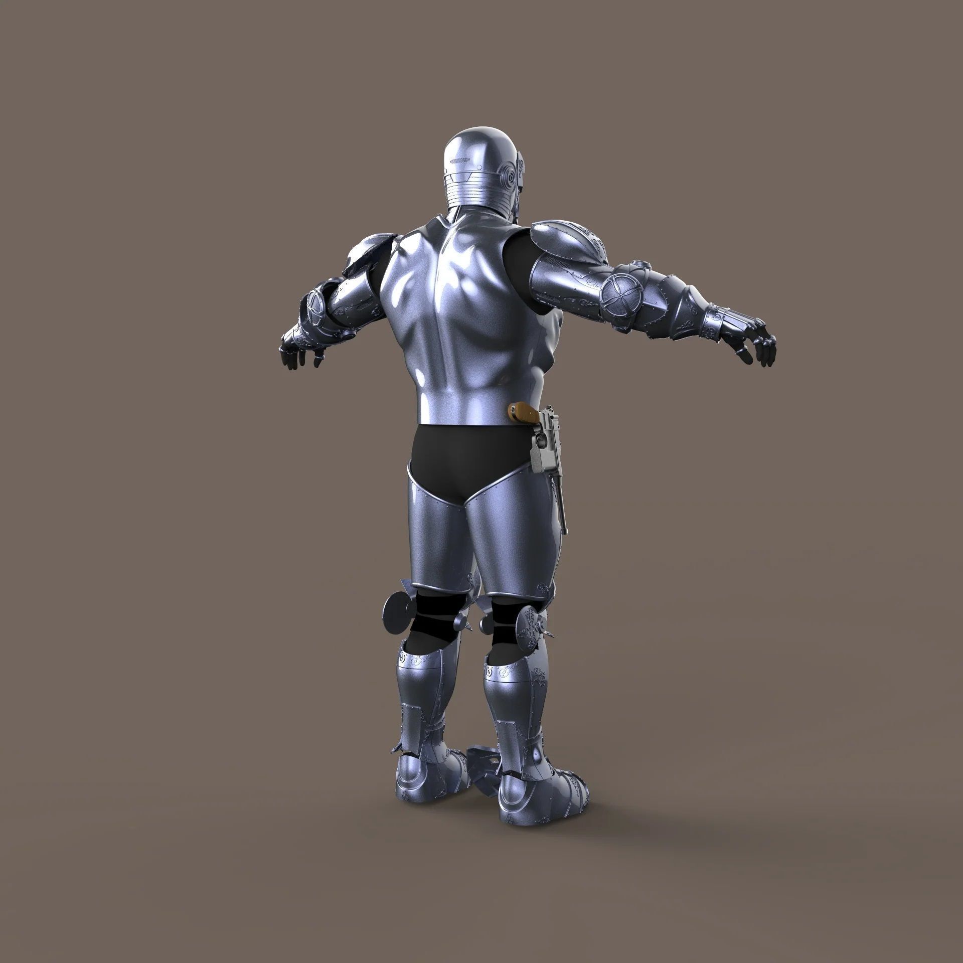 Dr Doom Full Armor from Legendary Series 3D Model Ready to Print 3D print model_2