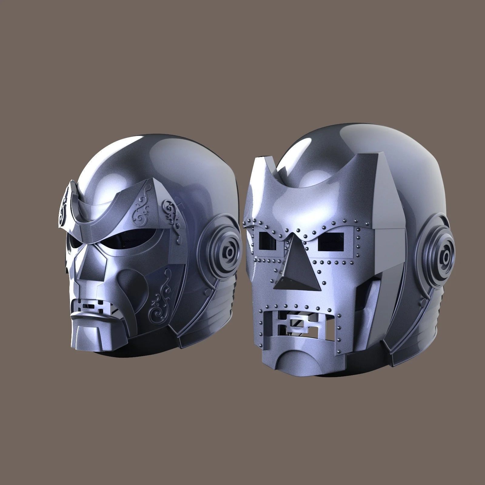 Dr Doom Full Armor from Legendary Series 3D Model Ready to Print 3D print model_7