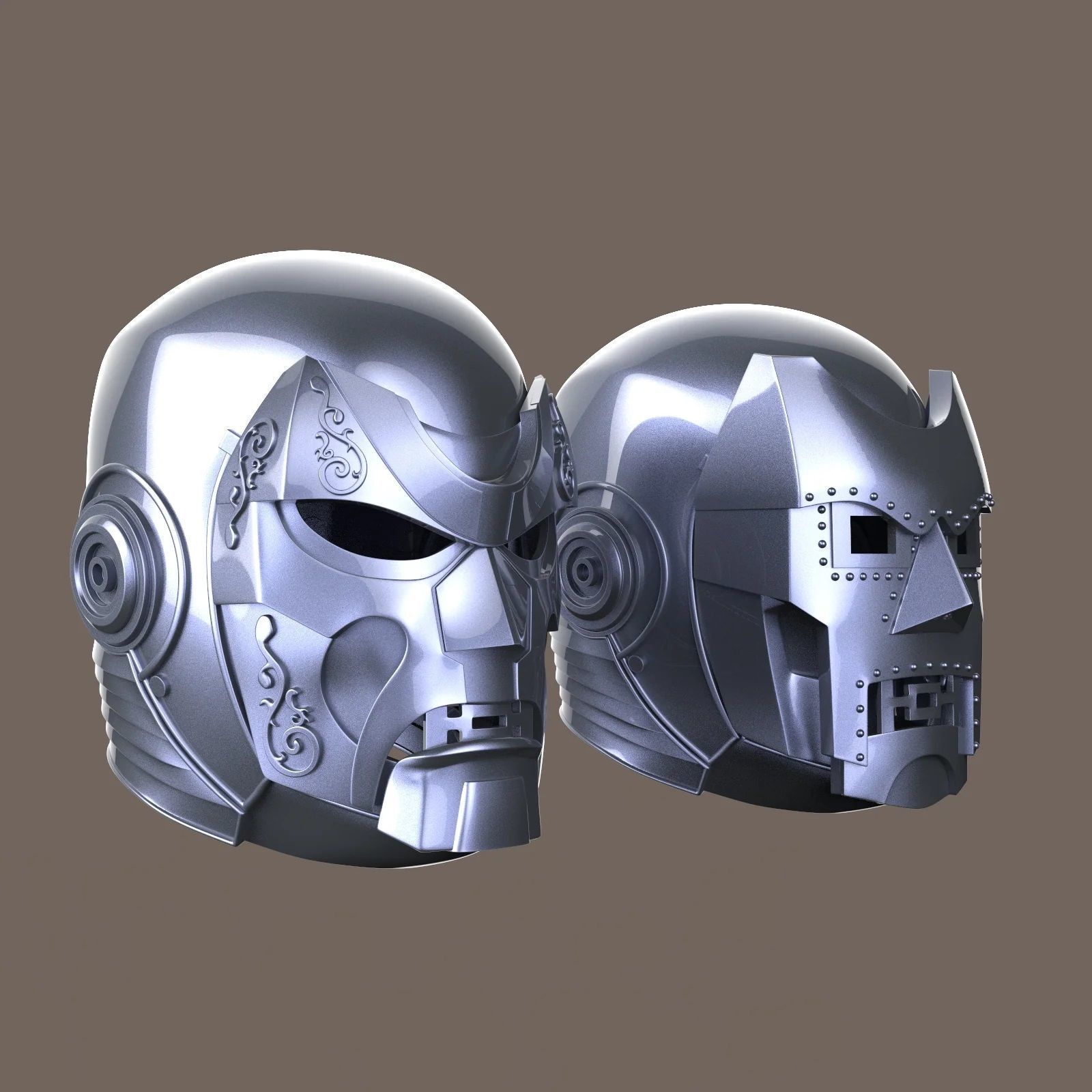 Dr Doom Full Armor from Legendary Series 3D Model Ready to Print 3D print model_8