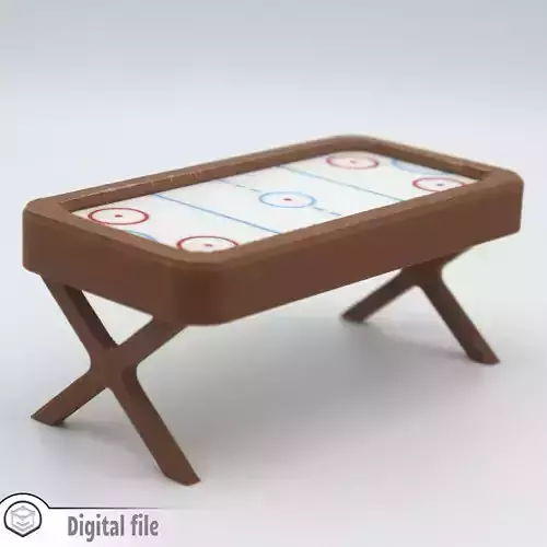 miniature Air hockey table game 